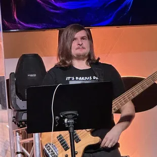 One of the guitarist