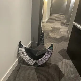 Trash leading to my apartment.