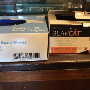 Gloves and level 3 masks