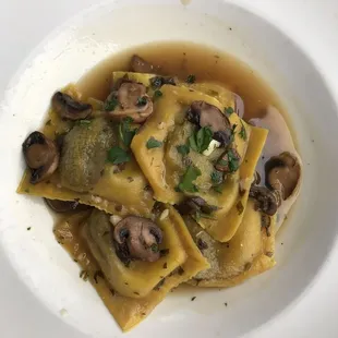 Mushroom Ravioli