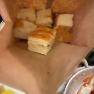 Focaccia bread fresh