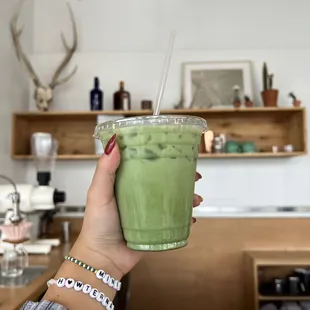 Lavender Matcha Latte  (@anniebitez on Instagram)
