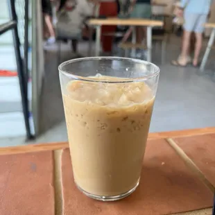 Iced coffee