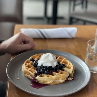 Blueberry Waffle