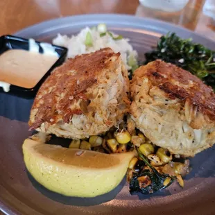 Crab Cake Dinner 10 out of 10!  Delicious and so filling