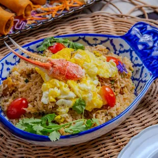 Crab fried rice