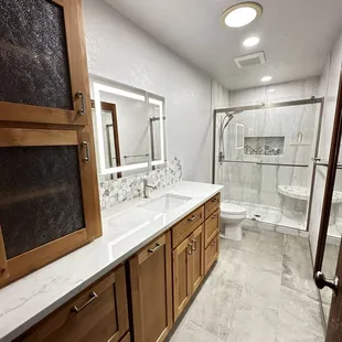 Custom bath remodel for the Richards family