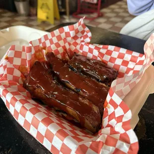 3 BBQ Pork Ribs