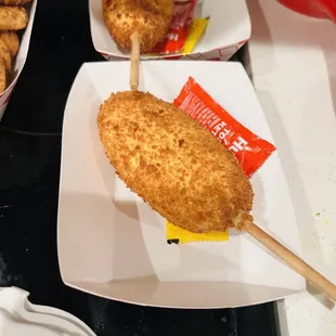 Korean corn dogs