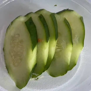 Cucumber side