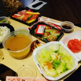 Naruto Roll and Shirashi set