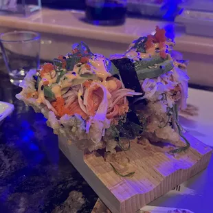 Spicy Tuna taco