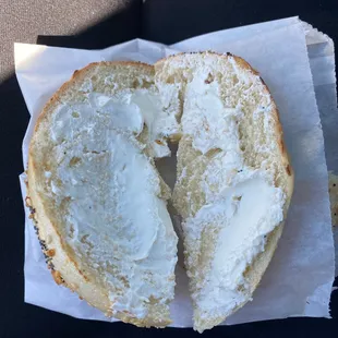 Should have listened to the other review. Like no cream cheese. What a bummer.