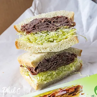 Roast Beef on sourdough