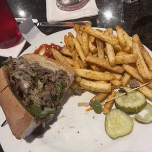 Philly Steak &amp; Cheese