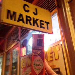 &quot;Don&apos;t leave home without it!&quot;...$5 no tax at CJ Market...makes me appreciate this place. Lol
