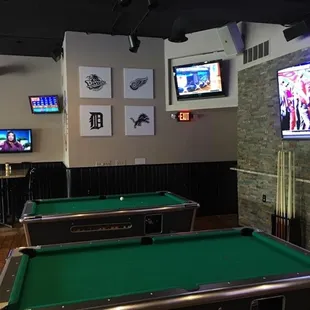 Pool tables