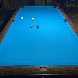 pool table
