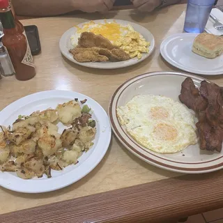 Turkey Bacon & Eggs
