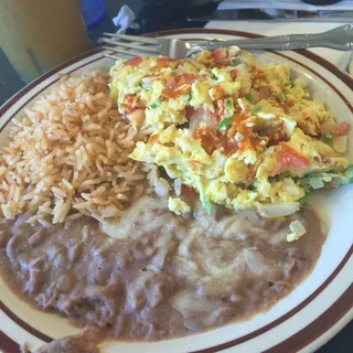 Huevos a la Mexicana