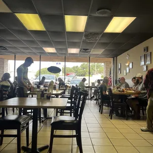 Casual and friendly atmosphere