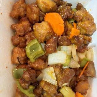 Sweet and Sour Pork