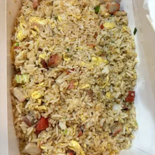 BBQ Pork Fried Rice
