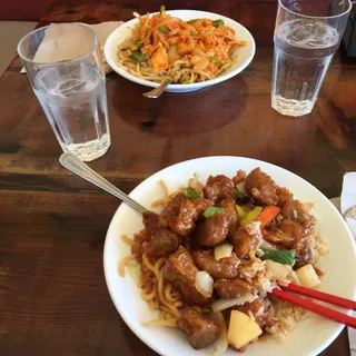 Spicy Garlic Chicken Plate