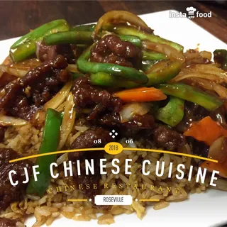 Mongolian Beef Plate