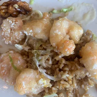 Walnut Shrimp Plate