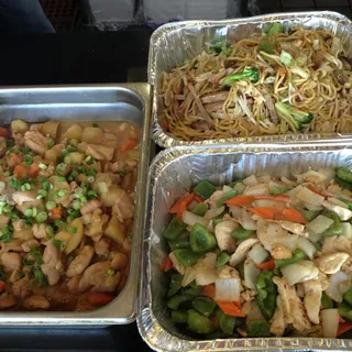 Mongolian BBQ Pork Chow Mein