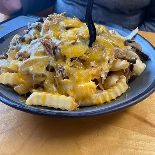 BBQ Cheese Fries