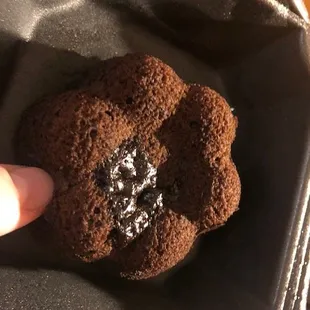 Straight from a freezer bag.