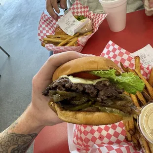 1/3 LB burger