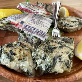 Oysters Rockefeller