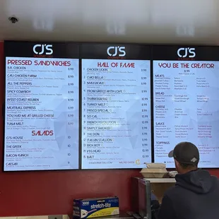 Menu (as of Nov 2024)