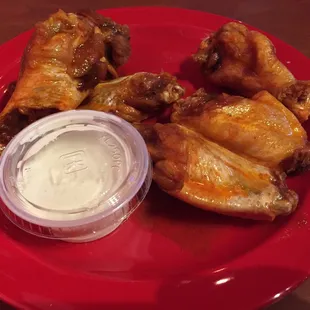 Hot buffalo wings