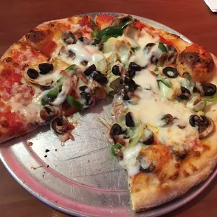 Vegetarian 10" Pizza