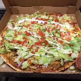 Taco pizza!