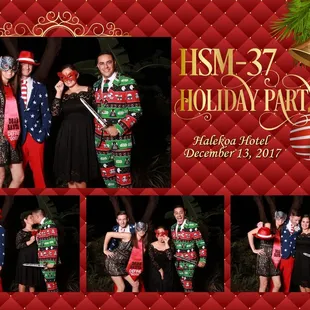 Photobooth pictures provided!