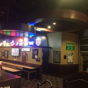 a view of the bar