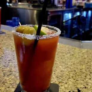 I've had many bloody mary.  this was one of the top 10.