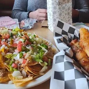 Nachos &amp; Fried Pickles