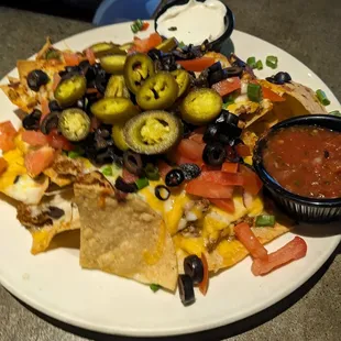 Nacho with beef