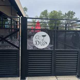 Outside seating