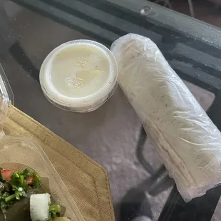 Garlic and Pita Bread
