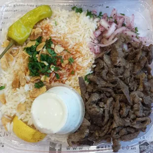 Beef Shawarma Combo