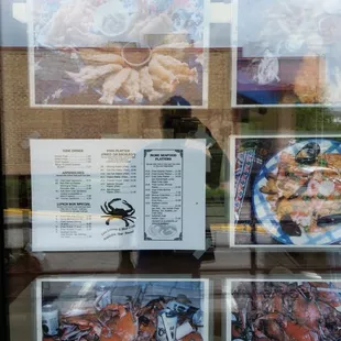 Menu and pics