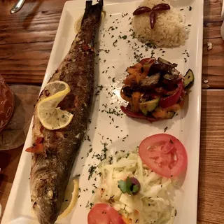 Grilled Branzino