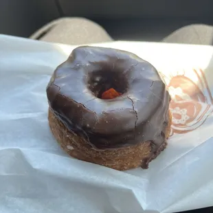 Chocolate cronut